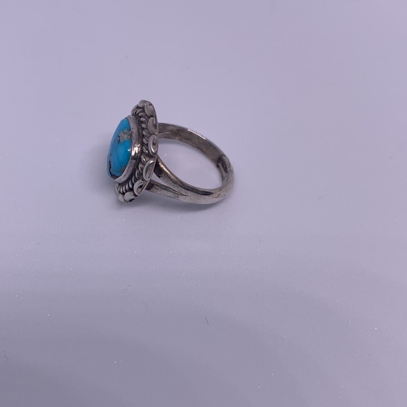 Turquoise ring sz 6.5 - Picture 4 of 5